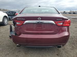 2018 Nissan Maxima 3.5s Burgundy vin: 1N4AA6AP4JC367084