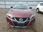 2018 Nissan Maxima 3.5s Burgundy vin: 1N4AA6AP4JC367084