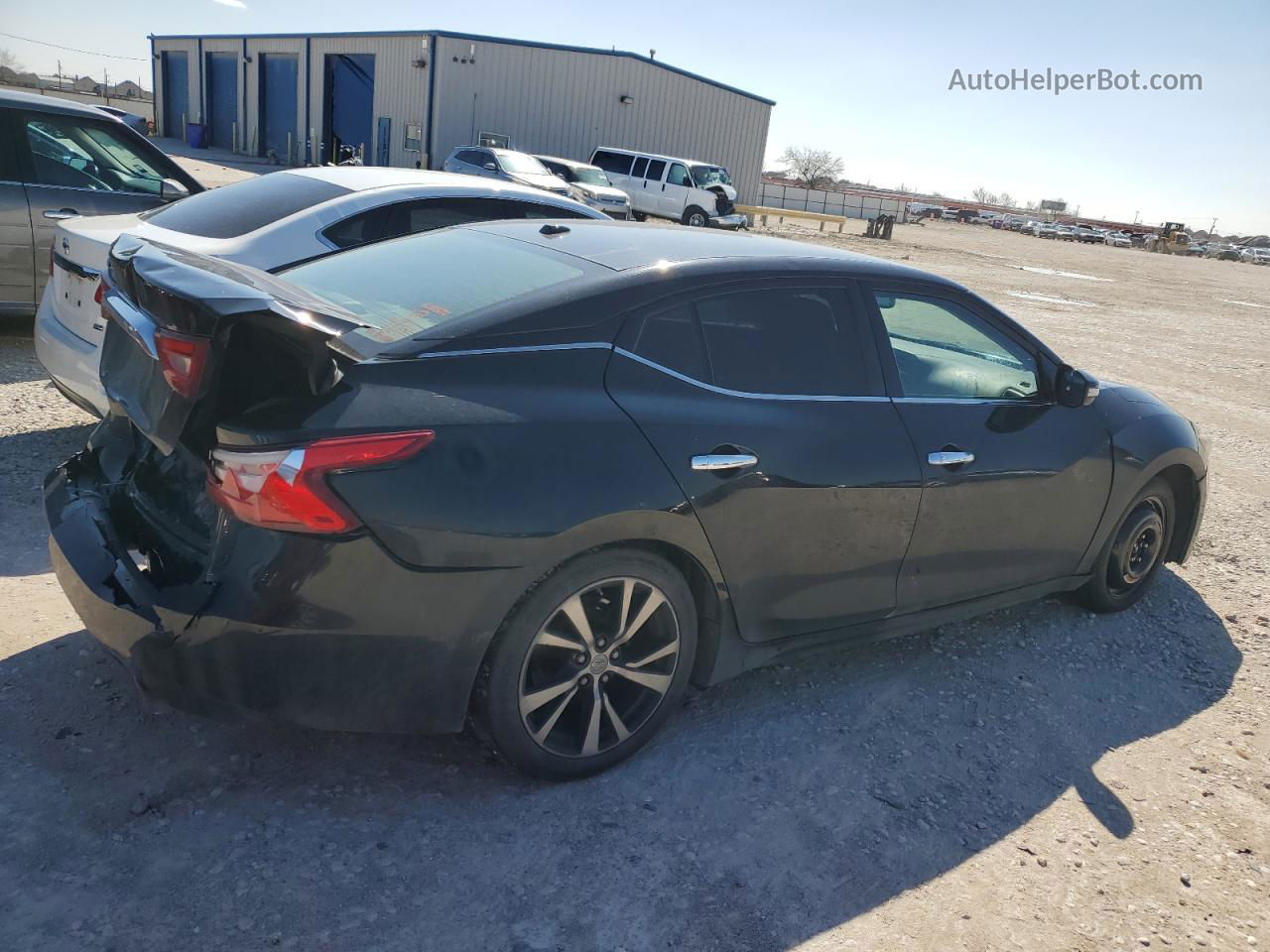 2018 Nissan Maxima 3.5s Black vin: 1N4AA6AP4JC376951