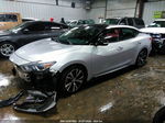 2018 Nissan Maxima Sl Silver vin: 1N4AA6AP4JC377887