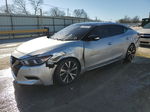 2018 Nissan Maxima 3.5s Silver vin: 1N4AA6AP4JC390400