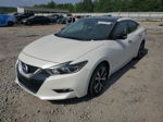 2016 Nissan Maxima 3.5s White vin: 1N4AA6AP5GC377213