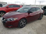 2016 Nissan Maxima 3.5s Burgundy vin: 1N4AA6AP5GC394805