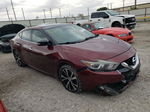 2016 Nissan Maxima 3.5s Burgundy vin: 1N4AA6AP5GC394805