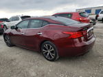 2016 Nissan Maxima 3.5s Burgundy vin: 1N4AA6AP5GC394805