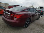 2016 Nissan Maxima 3.5s Burgundy vin: 1N4AA6AP5GC394805