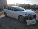 2016 Nissan Maxima 3.5s White vin: 1N4AA6AP5GC403695