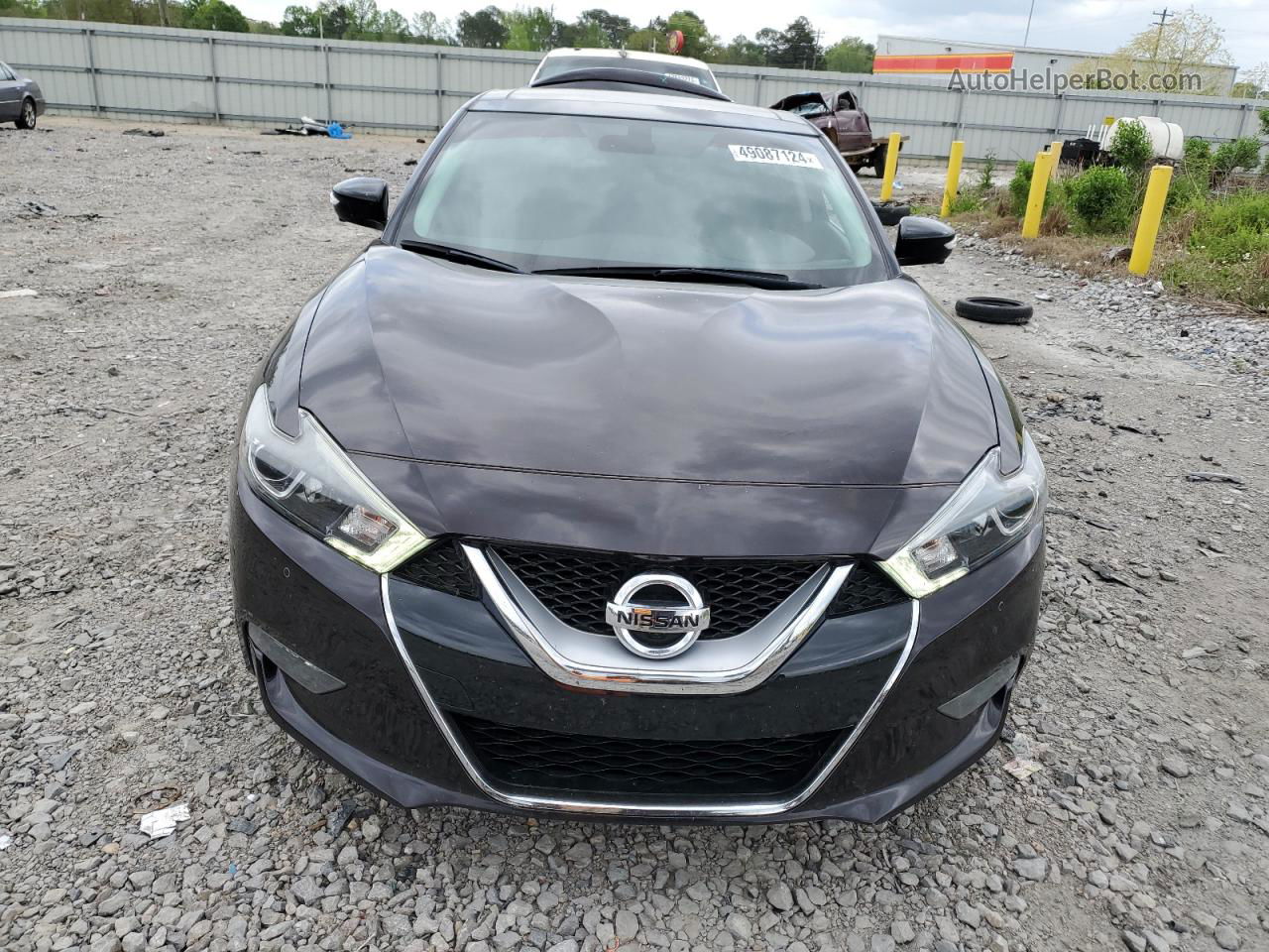 2016 Nissan Maxima 3.5s Black vin: 1N4AA6AP5GC406550