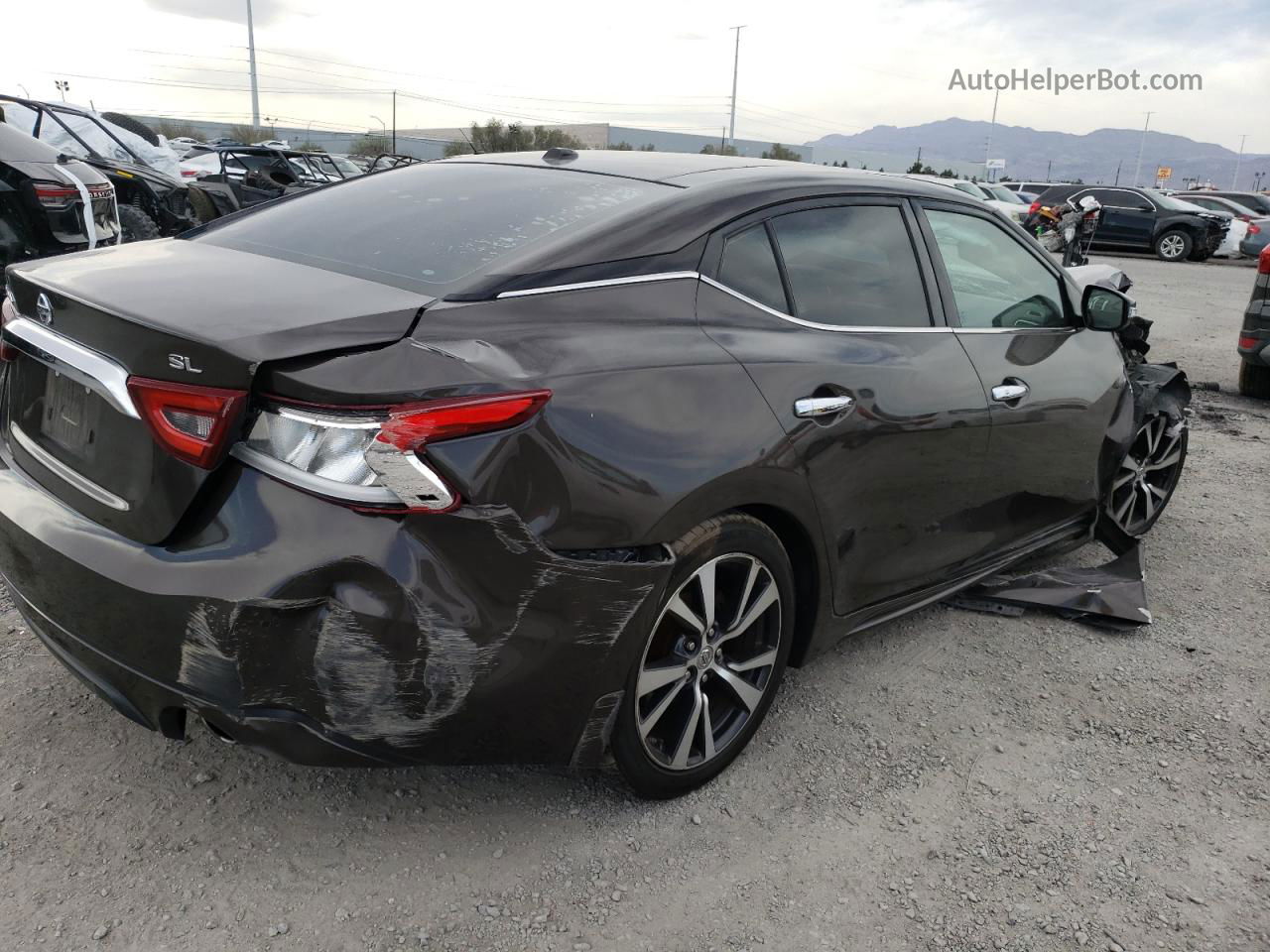 2016 Nissan Maxima 3.5s Brown vin: 1N4AA6AP5GC416091