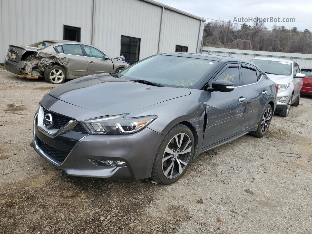 2016 Nissan Maxima 3.5s Charcoal vin: 1N4AA6AP5GC430962