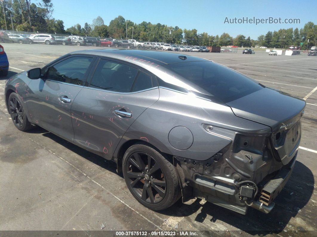 2016 Nissan Maxima 3.5 Sl Gray vin: 1N4AA6AP5GC900603