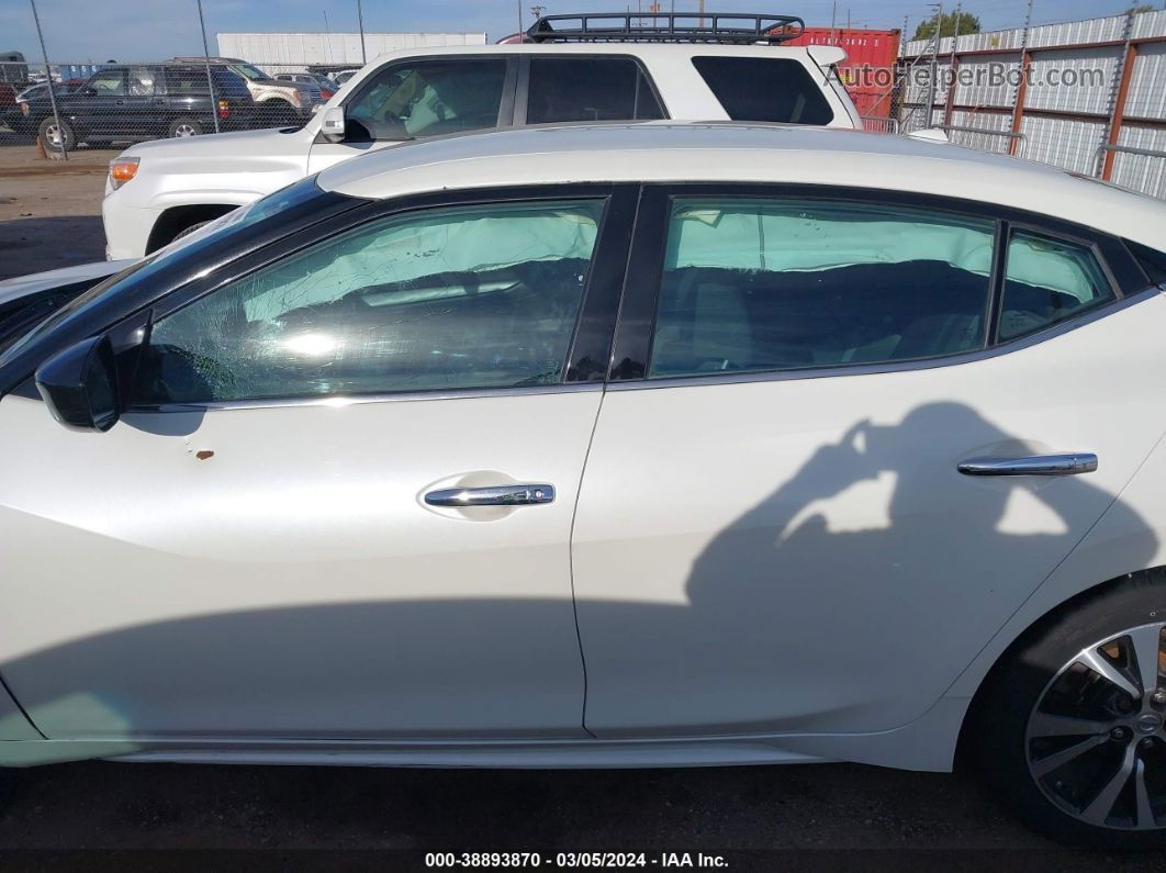 2017 Nissan Maxima 3.5 S White vin: 1N4AA6AP5HC372997