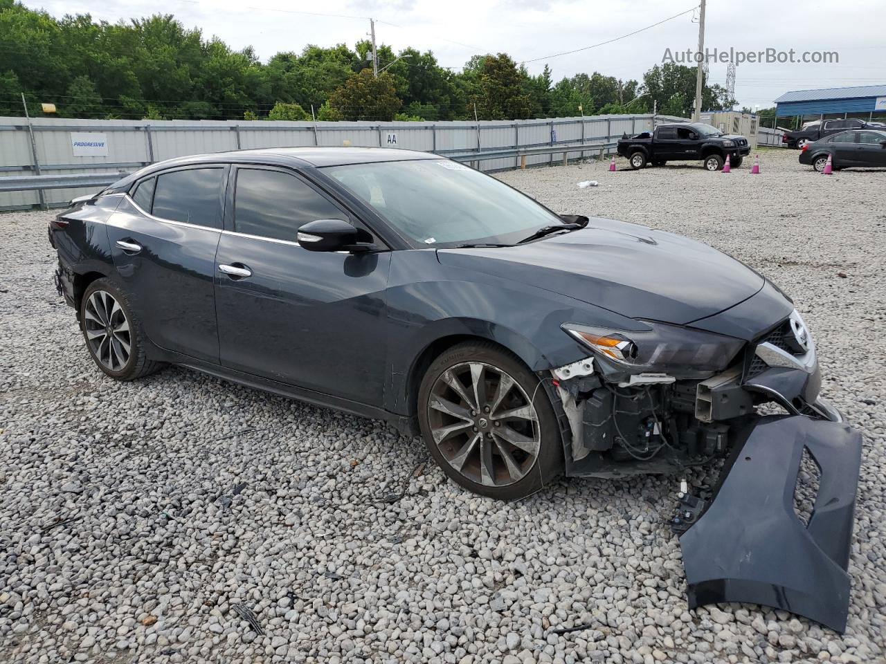 2017 Nissan Maxima 3.5s Black vin: 1N4AA6AP5HC378136