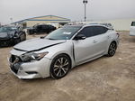 2017 Nissan Maxima 3.5s Silver vin: 1N4AA6AP5HC390173