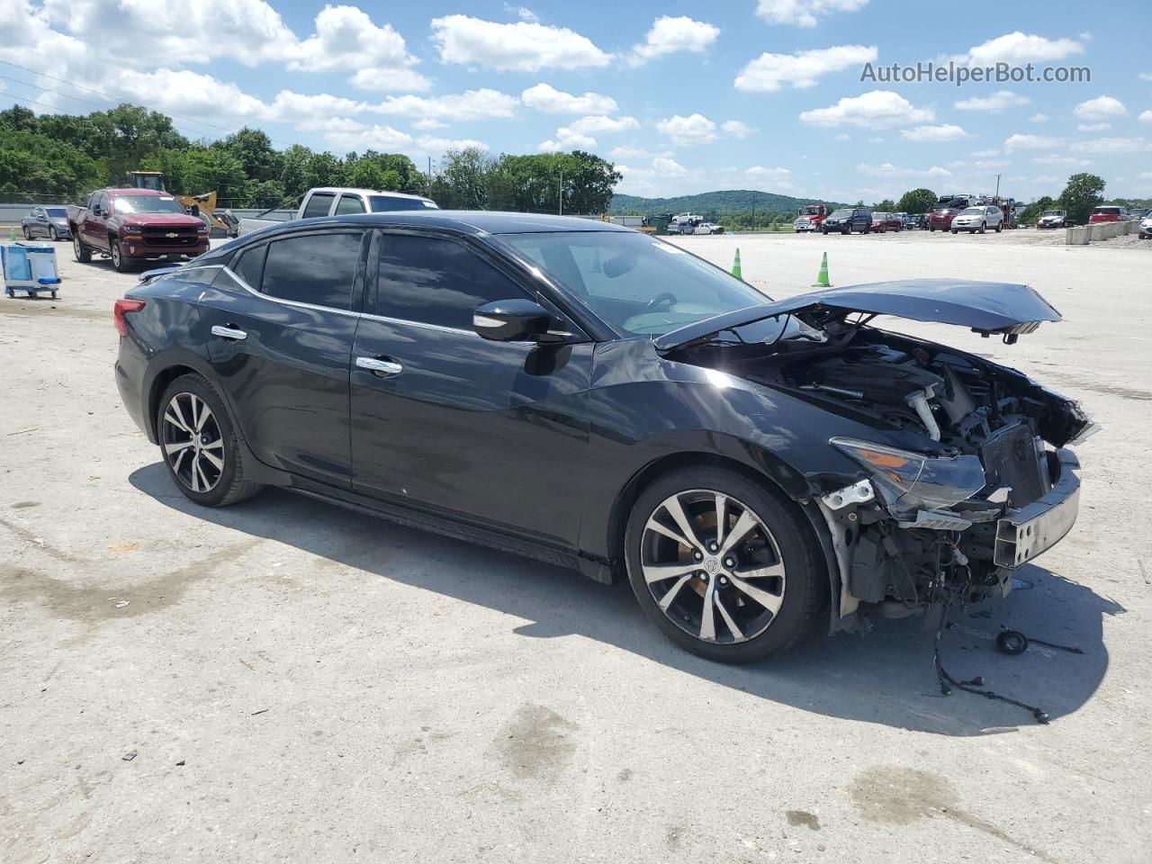 2017 Nissan Maxima 3.5s Charcoal vin: 1N4AA6AP5HC393994