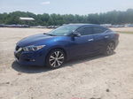 2017 Nissan Maxima 3.5s Blue vin: 1N4AA6AP5HC409210