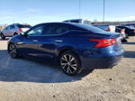 2017 Nissan Maxima 3.5s Blue vin: 1N4AA6AP5HC421048