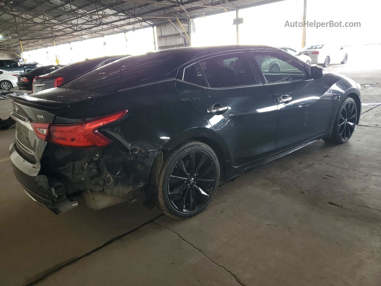 2017 Nissan Maxima 3.5s Black vin: 1N4AA6AP5HC453417