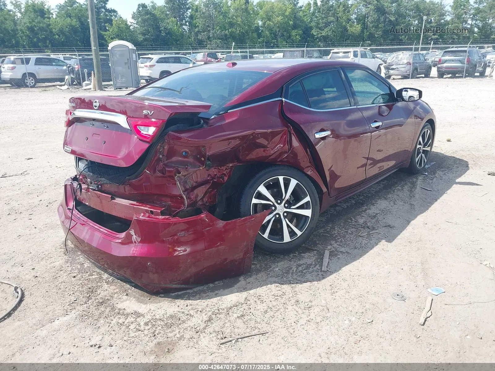 6mama様 ご確認用 Price & History 2018 Nissan Maxima 3.5 Sv 3.5l V-6 Dohc, Vvt