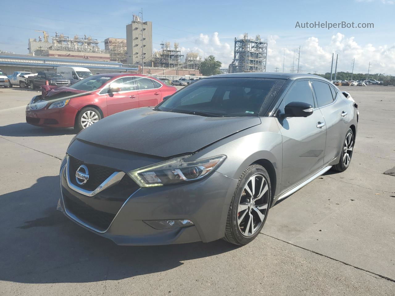 2018 Nissan Maxima 3.5s Черный vin: 1N4AA6AP5JC393953