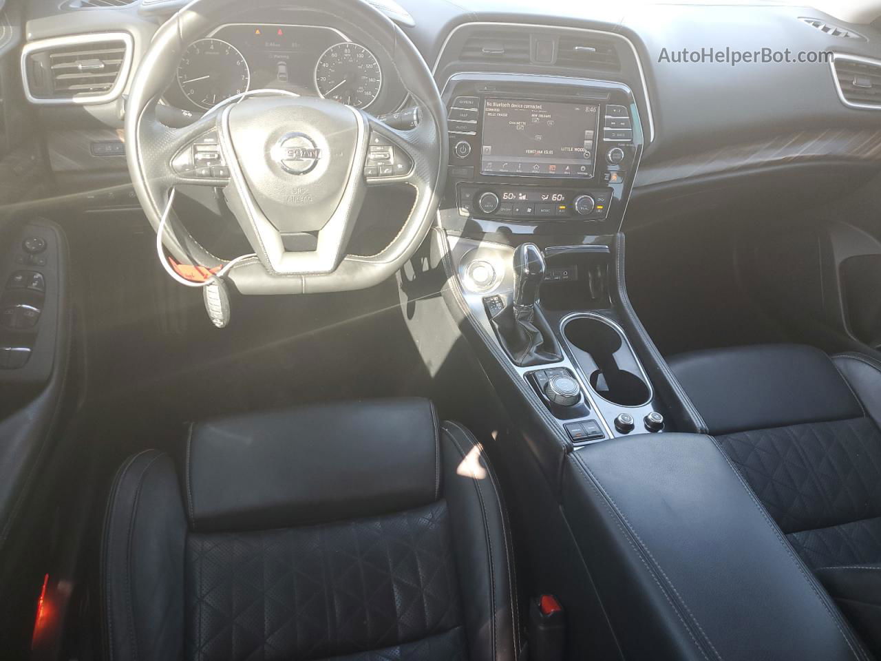 2018 Nissan Maxima 3.5s Черный vin: 1N4AA6AP5JC393953