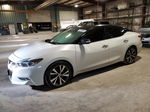 2016 Nissan Maxima 3.5s White vin: 1N4AA6AP6GC378516