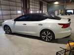 2016 Nissan Maxima 3.5s White vin: 1N4AA6AP6GC378516