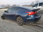 2016 Nissan Maxima 3.5s Blue vin: 1N4AA6AP6GC386700