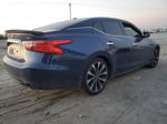 2016 Nissan Maxima 3.5s Blue vin: 1N4AA6AP6GC386700