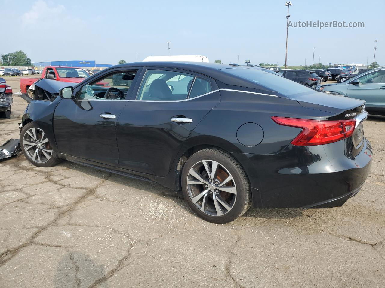 2016 Nissan Maxima 3.5s Black vin: 1N4AA6AP6GC421090