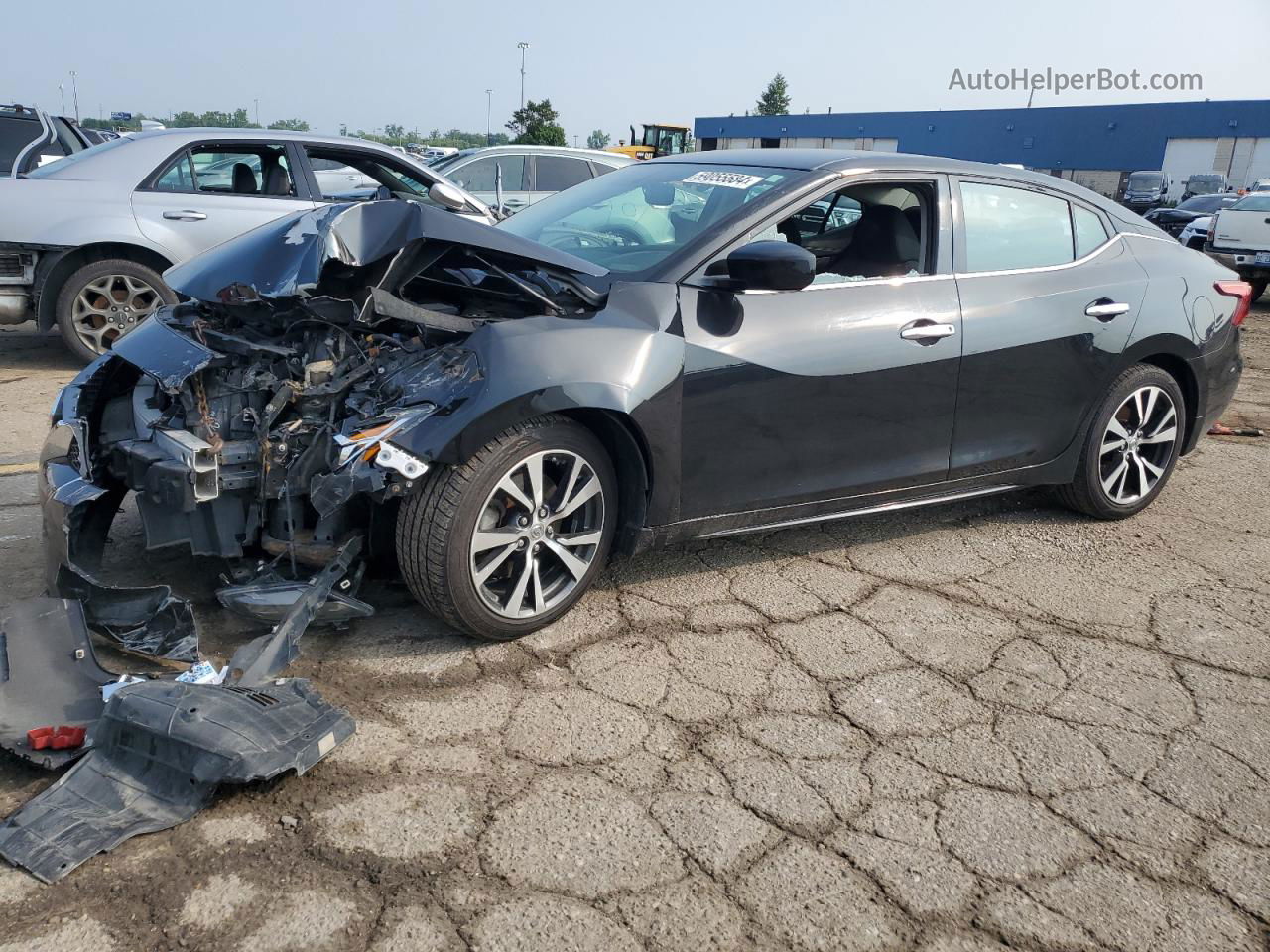 2016 Nissan Maxima 3.5s Black vin: 1N4AA6AP6GC421090