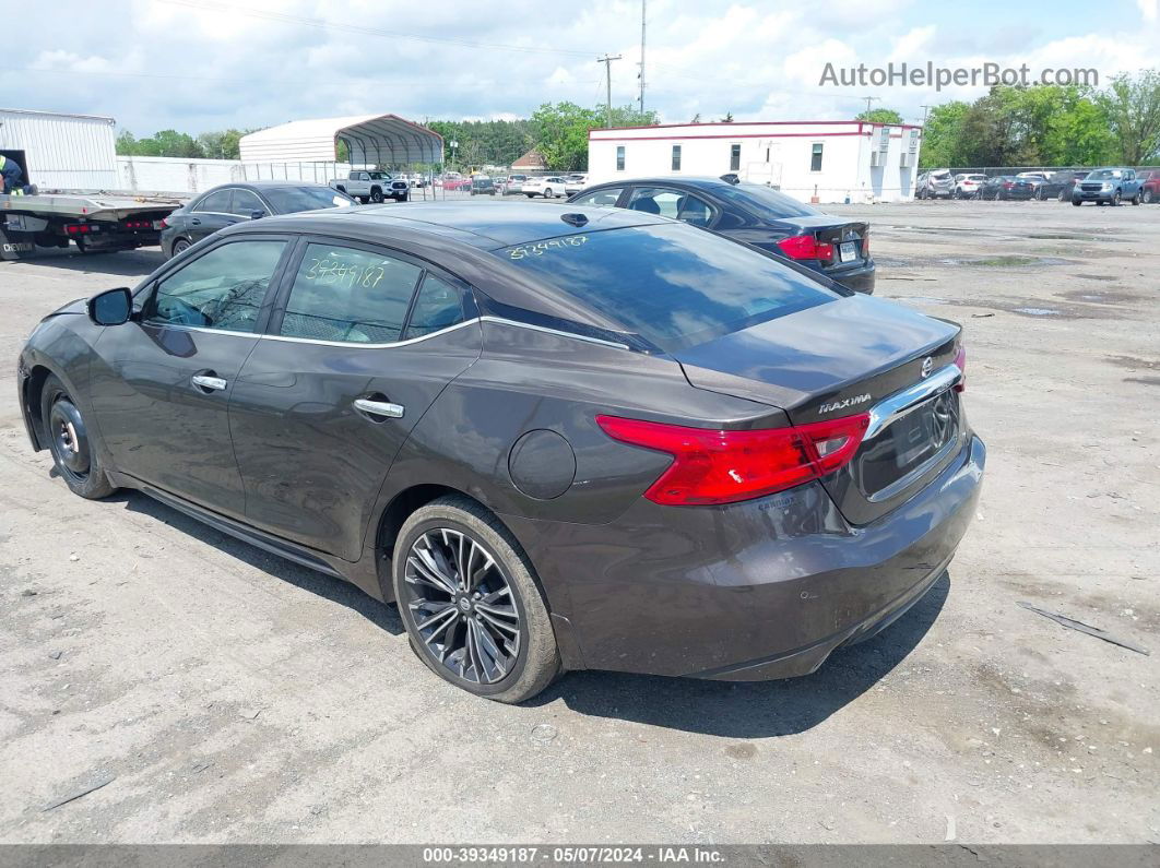 2016 Nissan Maxima 3.5 Platinum Brown vin: 1N4AA6AP6GC429531