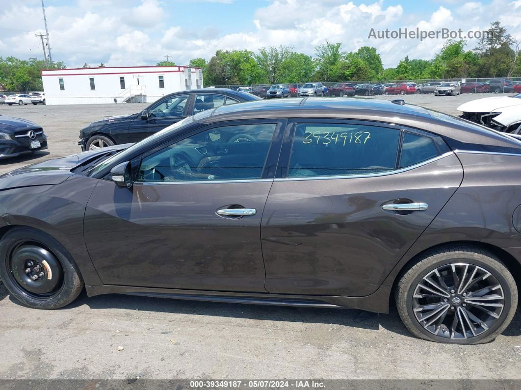 2016 Nissan Maxima 3.5 Platinum Brown vin: 1N4AA6AP6GC429531