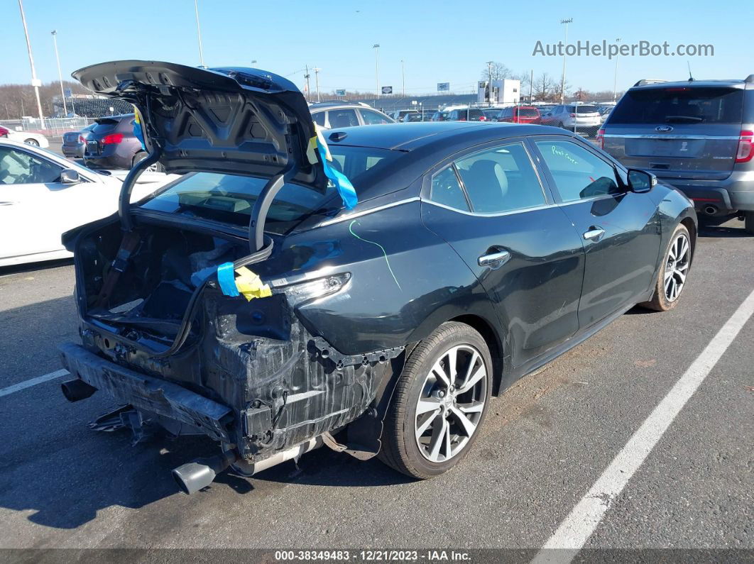 2016 Nissan Maxima 3.5 Sl Black vin: 1N4AA6AP6GC434969