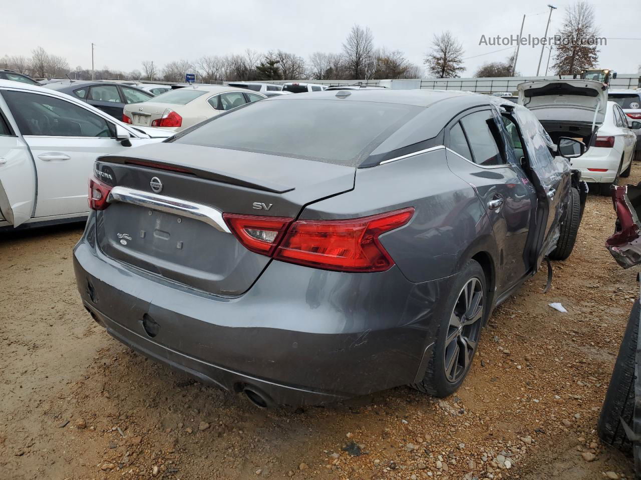 2016 Nissan Maxima 3.5s Charcoal vin: 1N4AA6AP6GC443218