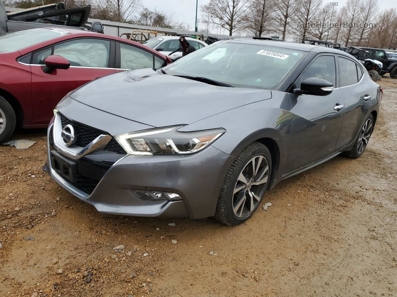 2016 Nissan Maxima 3.5s Charcoal vin: 1N4AA6AP6GC443218