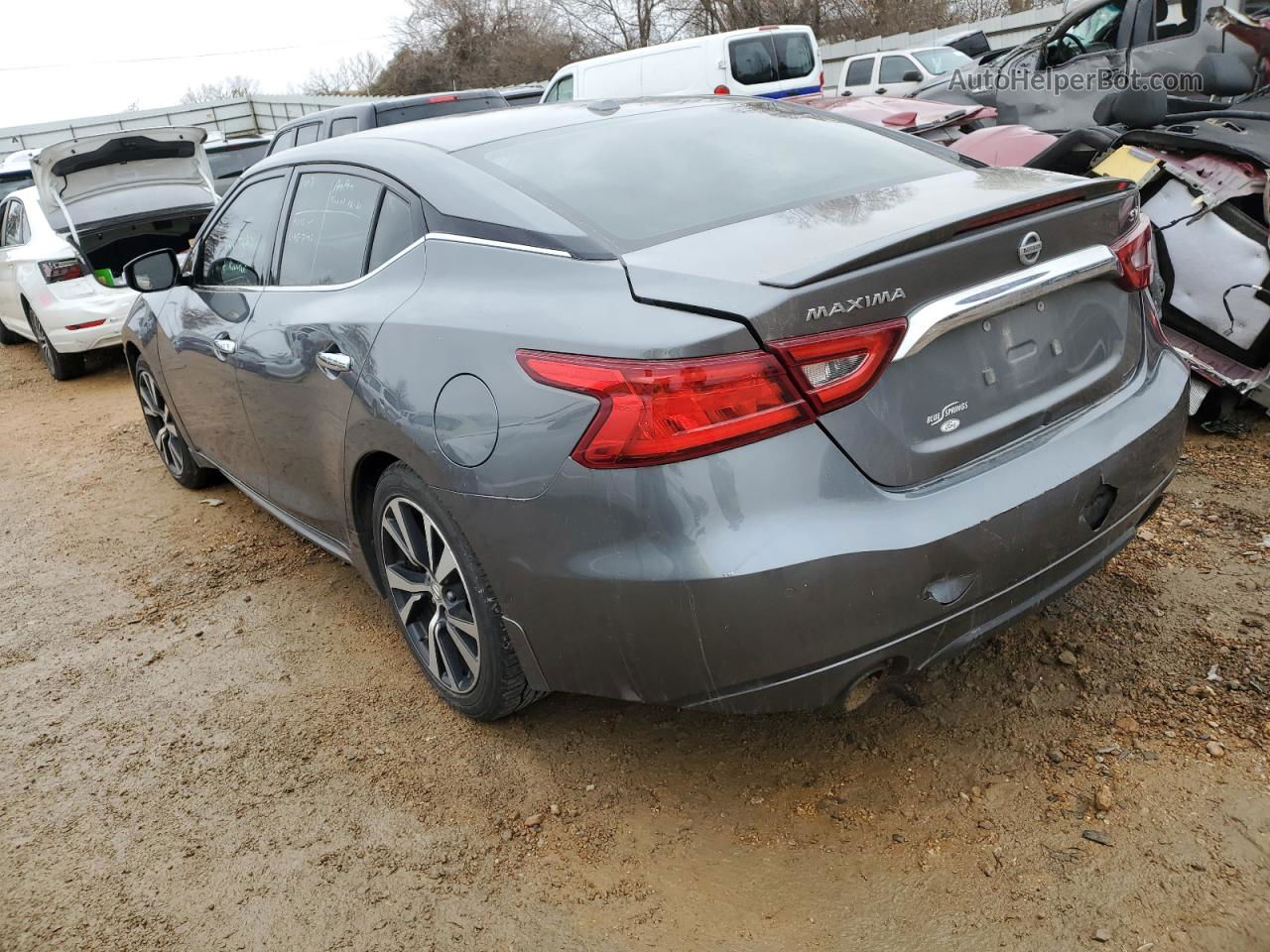 2016 Nissan Maxima 3.5s Угольный vin: 1N4AA6AP6GC443218