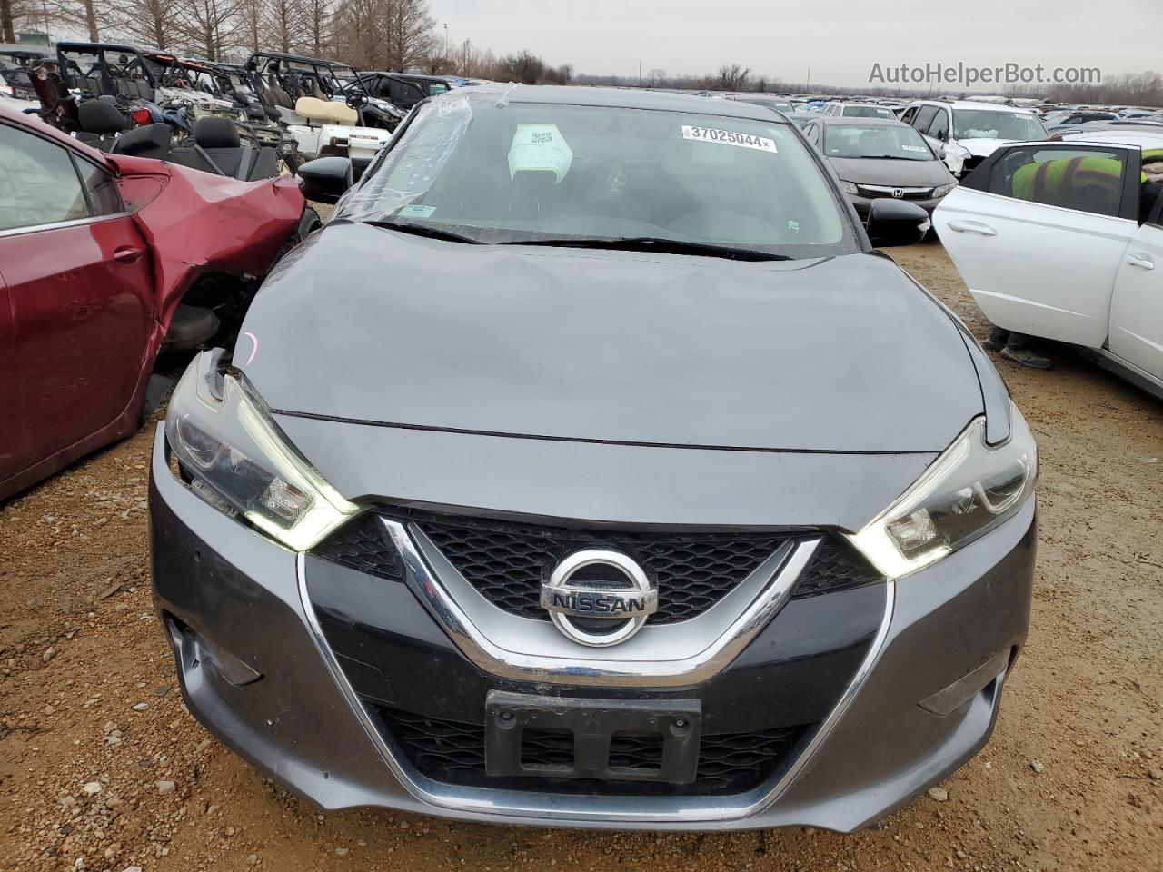 2016 Nissan Maxima 3.5s Угольный vin: 1N4AA6AP6GC443218