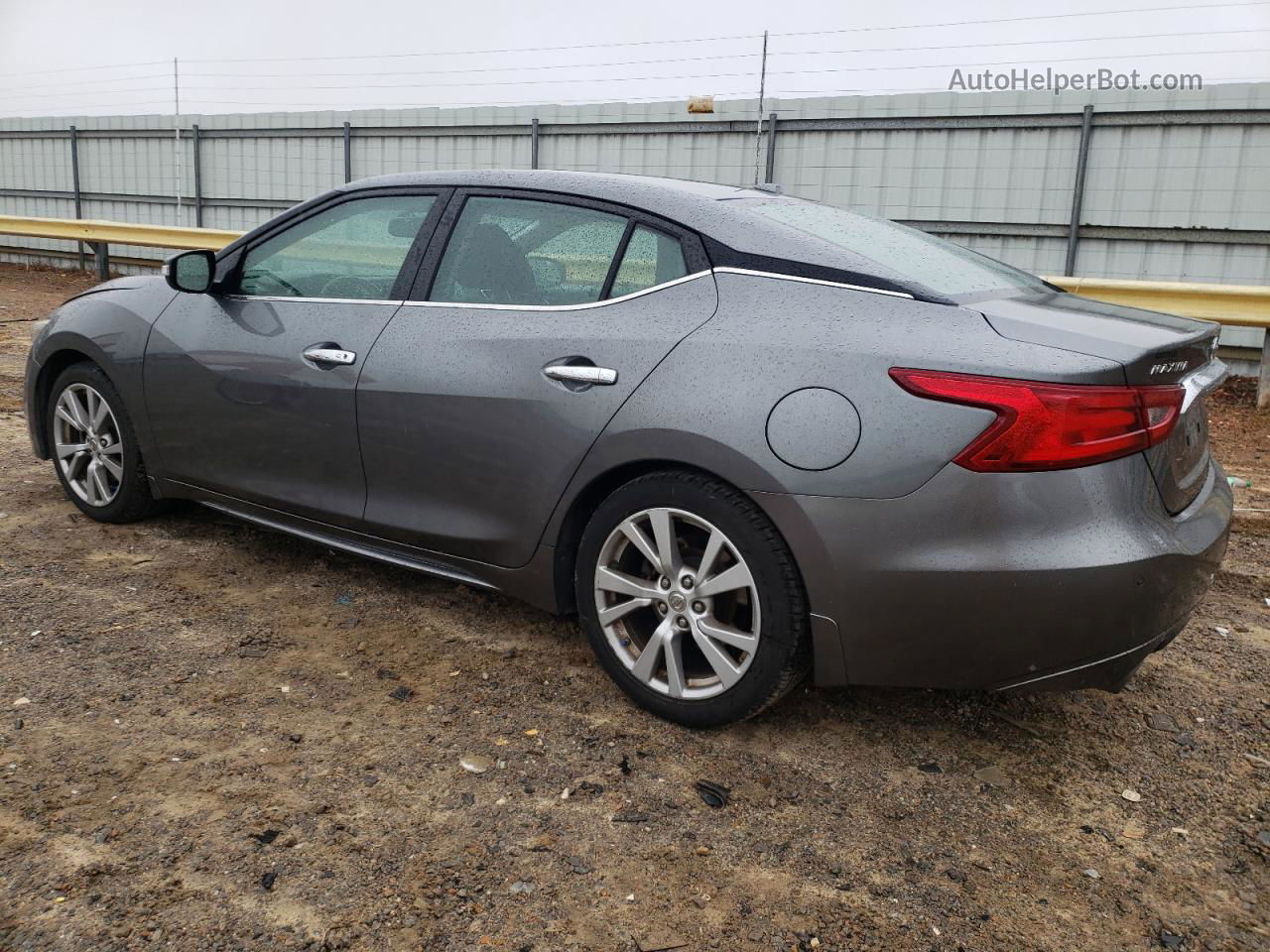 2016 Nissan Maxima 3.5s Серый vin: 1N4AA6AP6GC905387