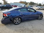 2017 Nissan Maxima 3.5s Blue vin: 1N4AA6AP6HC408373