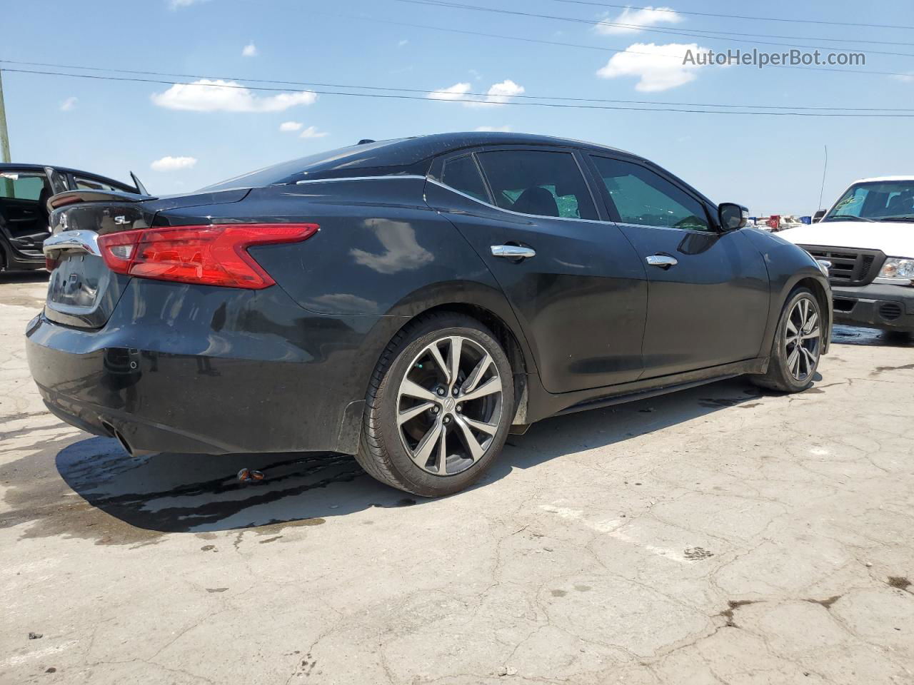 2017 Nissan Maxima 3.5s Black vin: 1N4AA6AP6HC411161