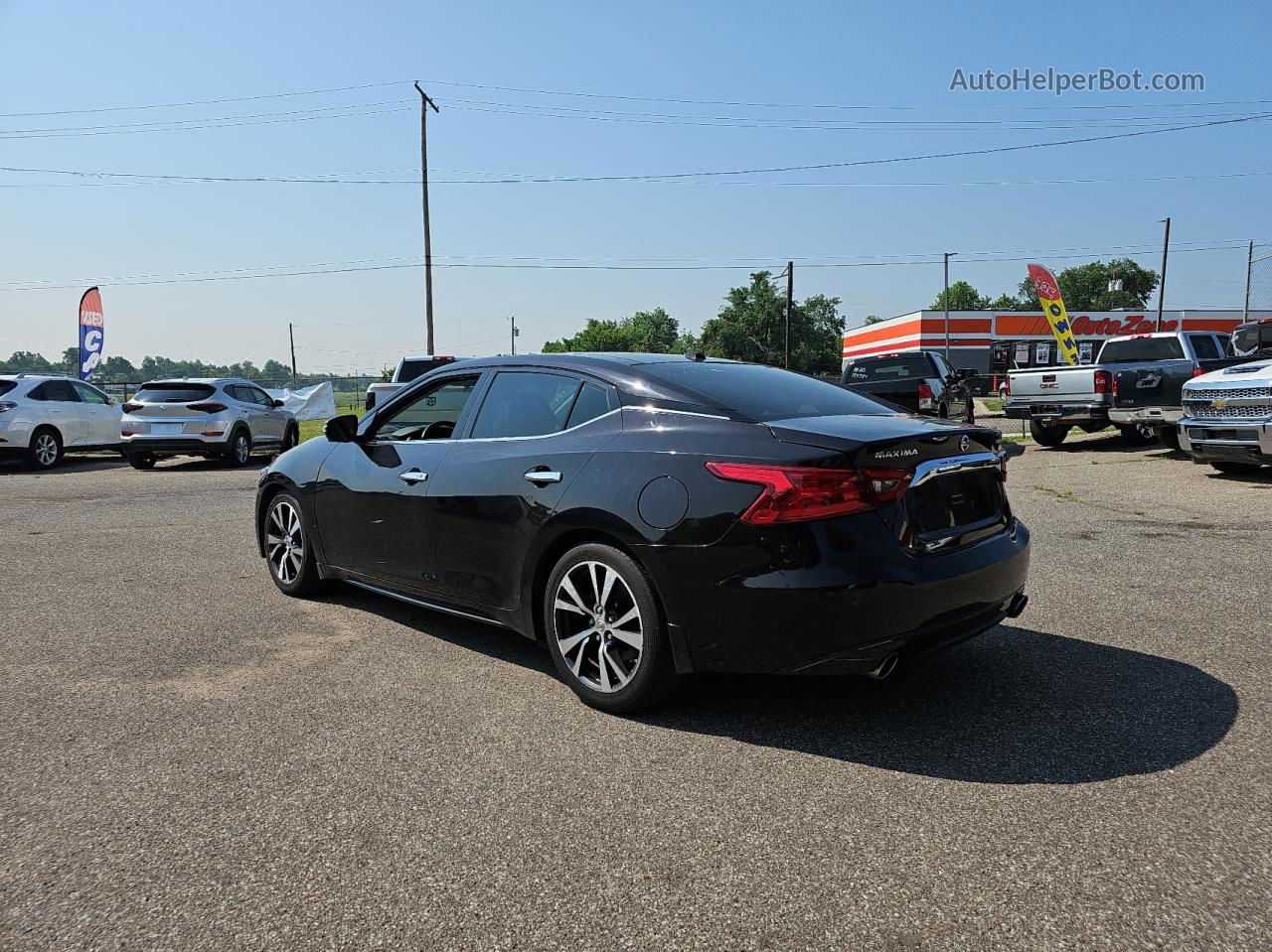 2017 Nissan Maxima 3.5s Фиолетовый vin: 1N4AA6AP6HC419244