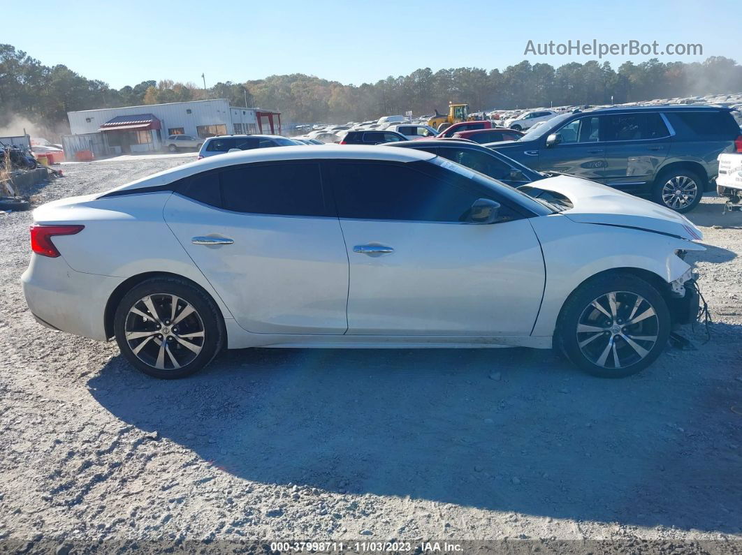 2017 Nissan Maxima 3.5 S White vin: 1N4AA6AP6HC431538