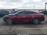 2018 Nissan Maxima 3.5 Sv Maroon vin: 1N4AA6AP6JC370567