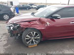 2018 Nissan Maxima 3.5 Sv Maroon vin: 1N4AA6AP6JC370567