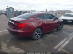 2018 Nissan Maxima 3.5 Sv Maroon vin: 1N4AA6AP6JC370567