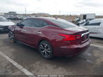 2018 Nissan Maxima 3.5 Sv Maroon vin: 1N4AA6AP6JC370567