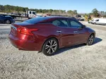 2016 Nissan Maxima 3.5s Бордовый vin: 1N4AA6AP7GC381036