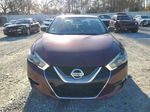 2016 Nissan Maxima 3.5s Бордовый vin: 1N4AA6AP7GC381036