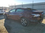 2016 Nissan Maxima 3.5s Бордовый vin: 1N4AA6AP7GC387435